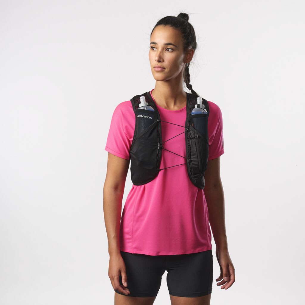 Salomon Act Skin 4 No Flasks - Juoksuliivi | Intersport [Musta]